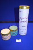 *1x Tube of Lily Flame Reed Diffusers, and 2x Scented Candles