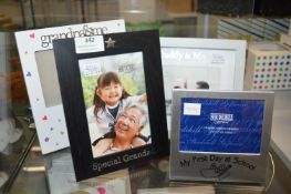 *4x Assorted Special Occasions Photo Frames