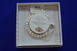 *Equilibrium Fresh Water Pearl Bracelet