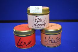 *3x Fragrance Candle Gift Tins