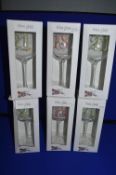 *6x DuDelicious Art Wine Glasses
