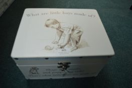 *What are Little Boys made of Keepsake Box
