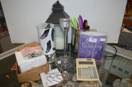 *Mixed Lot Including Lanterns, Scissors, etc.