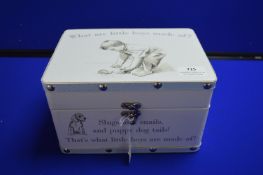 *What are Little Boys made of Keepsake Chest
