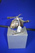 *Metallic Helicopter Money Box