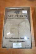 *Warmies Lavendar Scented Heatable Neck Wrap