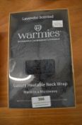 *Warmies Lavendar Scented Heatable Neck Wrap