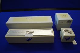 *2x Wedding Boxes for Certificates and Rings