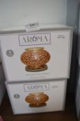 *2x Aroma Animal Print Ellipse Burners