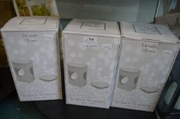 *3x Desire Aroma Wax Melt & Oil Warmers