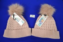 *2x Infant Bobble Hats