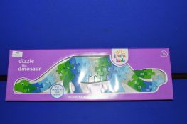 *Lanka Kade Dizzy the Dinosaur Painted Wooden Educational Jigsaw