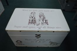 *What are Little Girls made of Large Keepsake Box