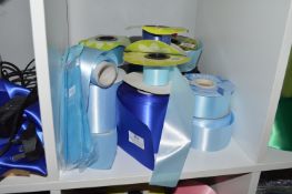*Assorted Spools of Ribbon (various blues)