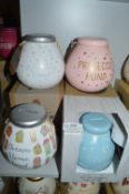 *4x Pot of Dreams Hand Decorated Moneyboxes