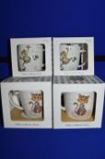 *4x Boggart Pottery Mugs