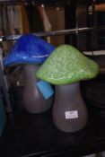 *2x Ornamental Mushrooms