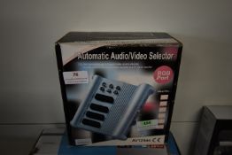 Automatic Video/Audio Selecter