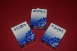 *3x Unknown for Women EDP 50ml