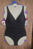 *2x DKNY Women’s One-Piece Swimsuits Size: 14
