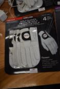 *Kirkland Signature Golf Gloves 4pk Size: M