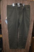 *Weatherproof Vintage Flex Canvas Fleece Lined Trousers Size: 36x32