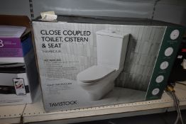 *Tavistock Harbour Closed Coupled Toilet Cistern and Seat