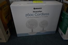 *Meaco Fan 260C Cordless Portable Air Circulators 2pk