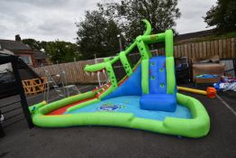 *Happy Hop Crocodile Cave Adventure Inflatable Pool/Slide