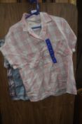 *3x Jachs Girlfriend Short Sleeve Tops Size: L