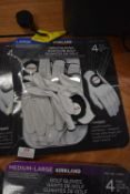 *Kirkland Signature Golf Gloves 4pk Size: L
