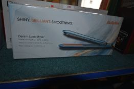 BaByliss Denim Luxe Styler Hair Straightener