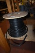 *Part Reel of Dual HYCF 100 Black Cable