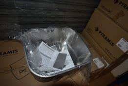 *Pyramis Polished Single Bowl Sink 40x34x18cm