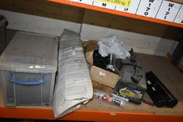 *Assorted Nails, Diesel Cans, Angle Grinder Parts, etc.