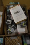 *Box of LED Lighting, Thermostats, etc.