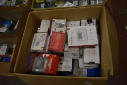*Box of Assorted Digital Timers, Sum Up Payment Kits Smart Card Terminals, etc.
