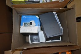 *Box of Assorted Ring Spotlight Cameras