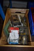 *Box of Assorted Sockets, Switches, etc.