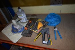 *Assorted Tools Including Brushes, Staplers, etc.