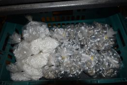 Box of Assorted Nobs, and Curtain Rail Fittings