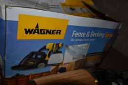 *Wagner Fence and Decking Sprayer