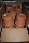*Box of ~25 Terracotta Pots