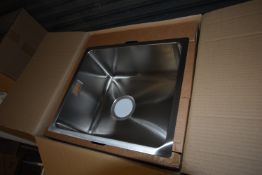 *Pyramis Single Bowl Sink 34x40x20cm