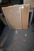 *2x Noticeboards