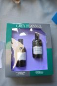 Geoffery Beene Grey Flannel for Men EDT 120ml and Aftershave Lotion Giftset