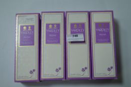 4x Yardley Peony EDT 125ml