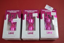 3x Harajuku Pop Electric Love EDP 15ml