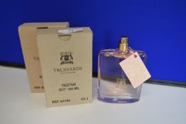 2x Trussardi Delicate Rose EDT 100ml Testers with Packaging