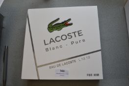Lacoste Blac Pure Eau de Lacoste for Him EDT 100ml, Shower Gel, and Stick Deodorant Gift Set